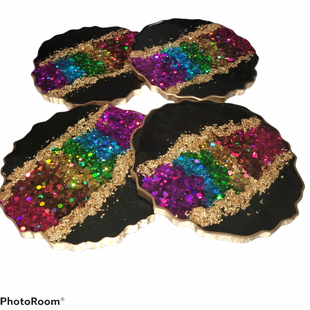 Geode Coaster Set